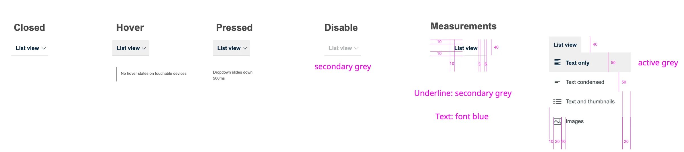 Style guide components, part 2