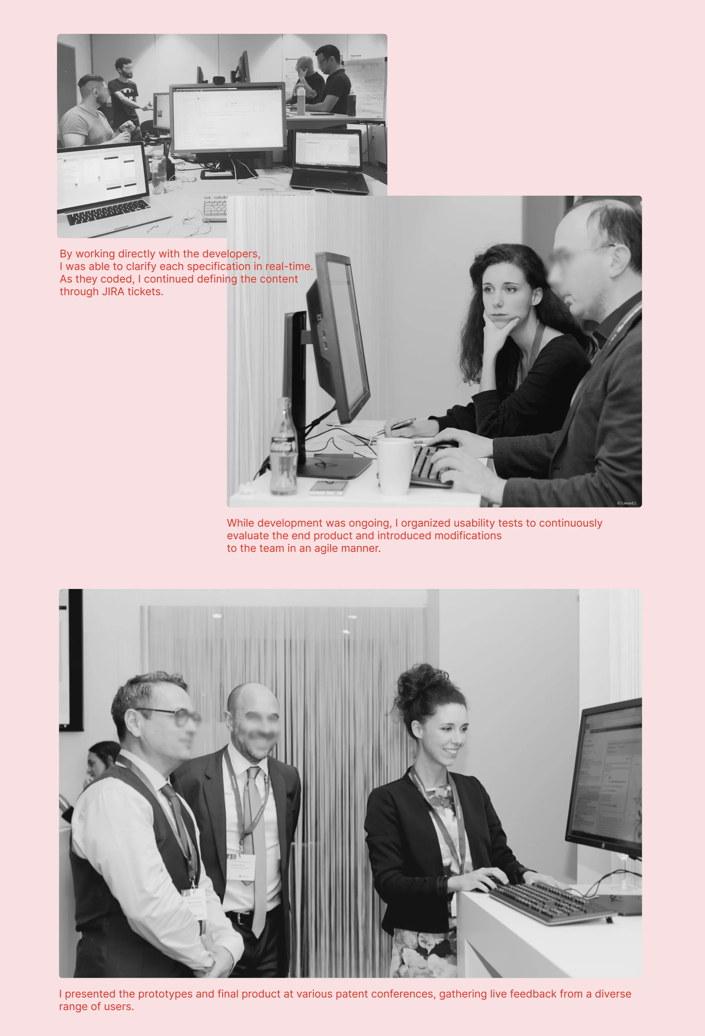 Iterating on the design with the team